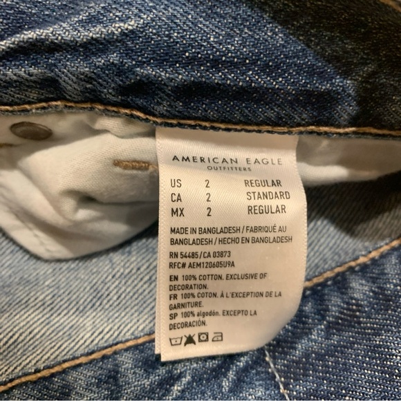 American Eagle Women’s Size 2 Relaxed Mom Jean - Picture 14 of 16